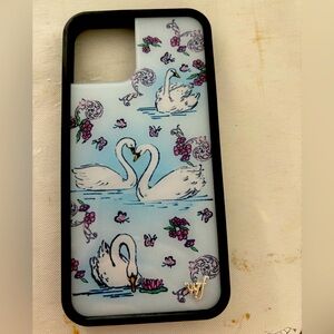Wildflower Swan cases for iPhone 12/12 pro